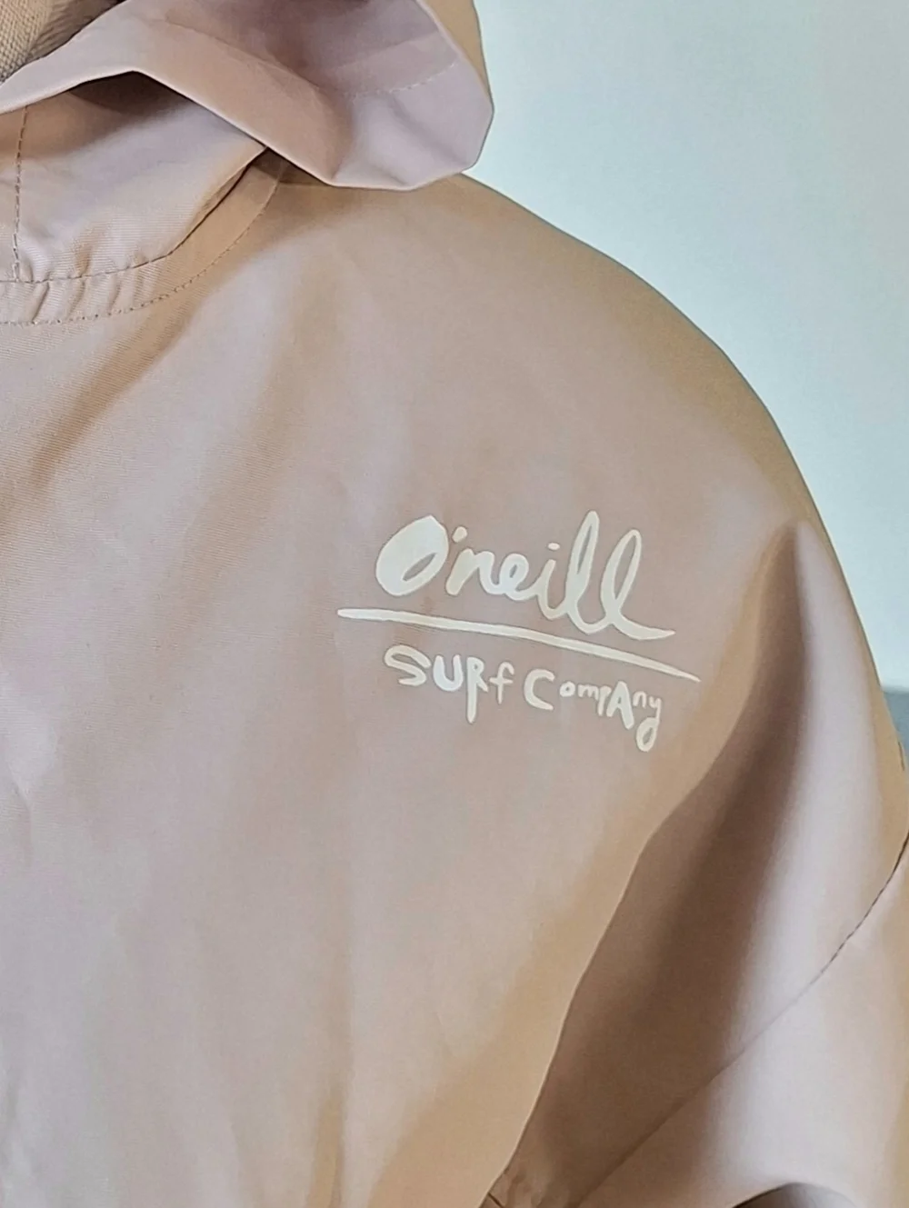 O'Neill Surf Company Cropped 1/4 Zipper Windbreaker Jacket, Tween L, RN#86773